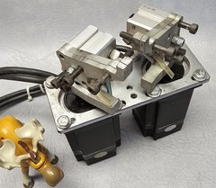 Leadshine 57CME23-Z Dual Servo Motors with Cylinders & Attachments
