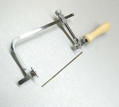 Saw Frame Adjustable Jewelers & Craft 3″ & 12pcs Saw Blades Jewelry Making Hobby