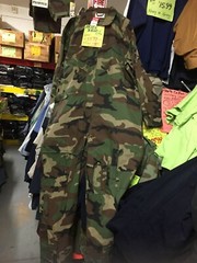 camouflage coverall rothco xlarge 55/45 hunting–fishing