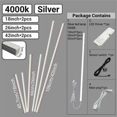 HAMRVL Wood Slat Wall Panels LED Recessed Lighting – 6pcs DC12V Adhesive Acou…