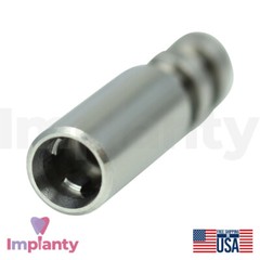 5x Dental Fixture Analog 3.3mm Narrow Crossfit Yellow Straumann Compatible