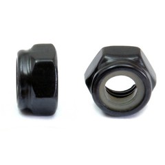 Steel Nylon Insert Hex Lock Nut #2-56 – 3/8-16 (4-40 6-32 #8 10-32 10-24 1/4-20