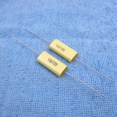 Qty 2 4uF 100V Metalized Polyester Film Speaker Crossover Capacitor