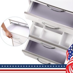 AZDENT Dental Mobile Storage Cabinet/Dental Trolley /with Power Socket /Drawers
