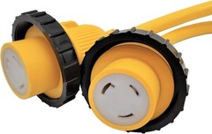 Parkworld 692026 Splitter Marine Shore Power Y Adapter SS2-50P Male 50A Plug …