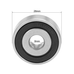 10pcs 638-2RS Deep Groove Ball Bearing 8x28x9mm Double Sealed GCr15 Bearings