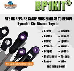 Bp1kit Transmission Shift Cable Bushing Repair Kit For Multiple Vehicles