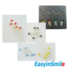 1Pack Dental Fibre Post and Core Screw Quartz Endodontic 4 Drills Easyinsmile