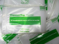 500 6×9 Reloc Zippit 4Mil Clear Heavy Duty Seal Top Lock Bags 4 mil Thick 6 x 9″
