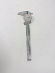 Helios Fowler 52-030-006 .001 Dial Caliper 6.5″ Stainless Steel WORKING F153 Ger