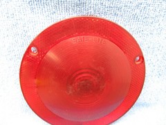 SATE-LITE 169 RED Tail Light Lamp Lens 5-1/8″ SAE-AIST-92-DOT
