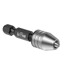 Drill Chuck Keyless Mini Adapter ¼ Inch Hex Shank | 0.3-3.2mm Capacity for Micro