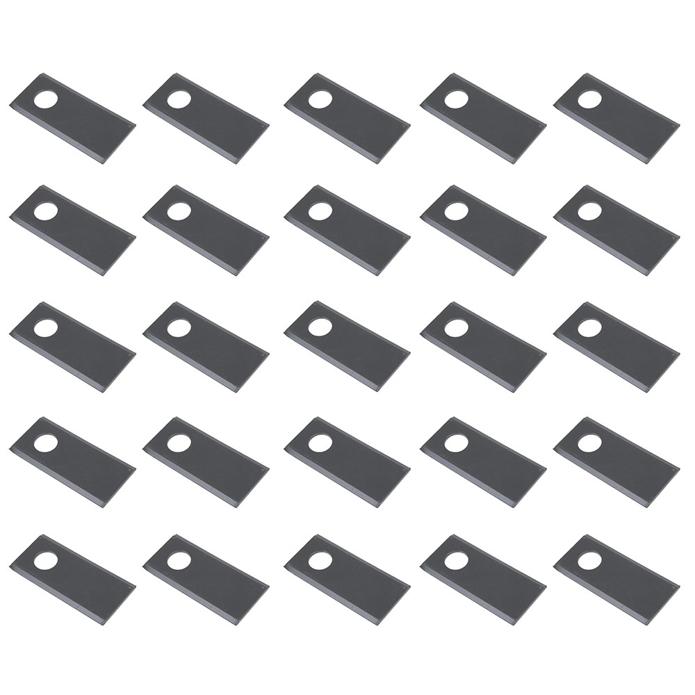 (25) Interchangeable Flat Disc Mower Blades Fits PZ Zweegers CM184, CM210, CM215