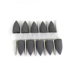 10pcs 2.35mm Dental Silicone Polishers Resin Base Acrylic Diamond Polishing Burs