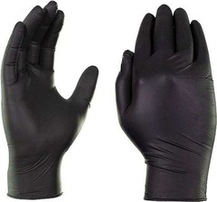 GLOVEWORKS Black Nitrile Gloves 5mil (XL), 100 Count