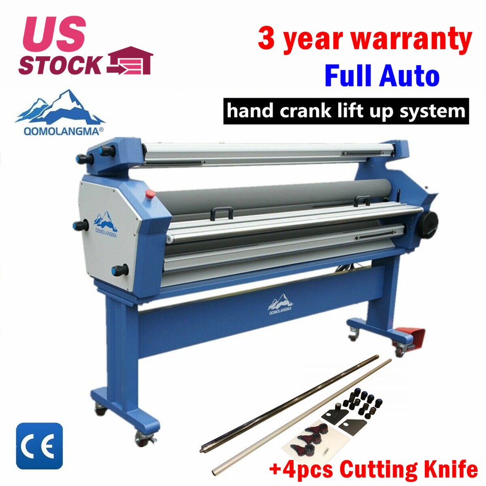63in / 55in Full-auto Wide Format Cold Laminator Large Format Laminating Machine