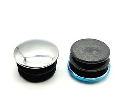 4/8/12/20pcs Round Tubing Plugs For 1″ OD Pipe Silver Cap Hole Cover Snap in US