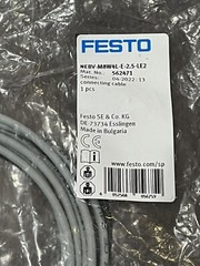 FESTO NEBU-M8G3-K-10-LE3 CONNECTING CABLE, MADE IN BULGARIA