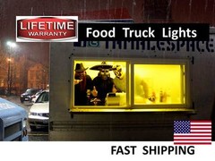 Mobile HOT Dog Cart Food Vending Concession Trailer LED LIGHTING KIT 2016