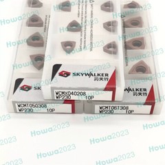 10Pieces/Box WCMT06T308 WP230 SKYWALKER Carbide CNC Blade Turning Inserts