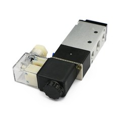 U.S. Solid 1/4″ Pneumatic Electric Solenoid Valve 5 way 2 Position DC 12V, Air