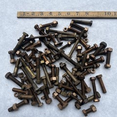 Over 5 Pounds Brass Bronze Cap Screws Etc 1/4 ,5/16 ,3/8