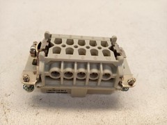Amphenol Tuchel C146 10A010 002 1 Male Pin 16A 380V 20Hz 10 Pins