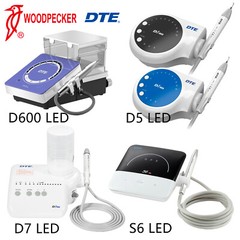 Woodpecker DTE Dental Ultrasonic Piezo Scaler D5 D7 S6 D600 LED W/ Tips SATELEC