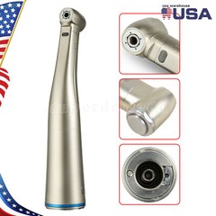 1-5*Dental 1:1 /1:5 LED Fiber Optic Contra Angle Handpiece Fit Electric Motor dr