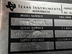 Texas Instruments 5TI PLC Programmer TI-2001 / 30 DAY GUARANTEE WITH FREE RETURN