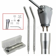 Dental 3 Way Air Water Syringe Triple Spray Handpiece 2 Nozzles Tips Tubes PRU