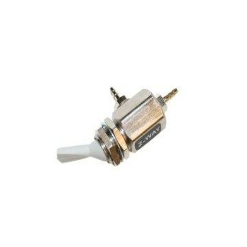 DCI 7021 Toggle Valve Hex Body Momentary, 2-way, Normally Closed, Gray