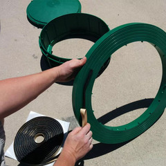 3/8 In. X 20 Ft. round Black Butyl Sealant Rope