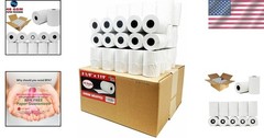 German 50 Rolls Thermal Paper – 3 1/8″ x 119 ft – BPA Free, Recyclable