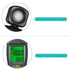 Digital Meter Luminometer Photometer Luxmeter Light Meter 0-200000Lux I7H4