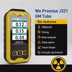 FS-5000 Geiger counter Nuclear Radiation Detector For X Beta Gamma Ray Meter