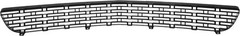 Front Bumper Lower Grille Black ABS Plastic Compatible with Dodge Challenger