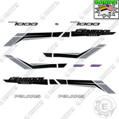 Fits Polaris General 1000 UTV Decal Kit- 7 YEAR 3M VINYL!