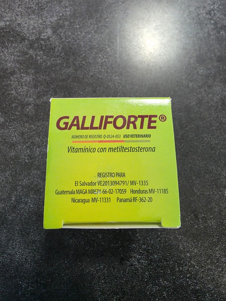 Galliforte 100 tabs Chicken POULTRY ROOSTER Gallos