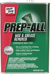 New Klean-Strip GSW362, Prep-All Wax and Grease Gallon, Free Shipping