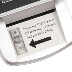 Money Counter Machine – USD Bill Detector, Counterfeit Checker W/ LCD Display