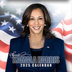 Kamala Harris Calendar 2025 FULL SIZE 12×24 Made in USA