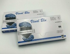 100 Powder Free Gloves Vinal Foodservice Grade (Non Latex Nitrile Exam) Medium