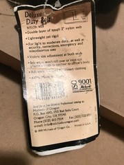 Uncle Mike’s 2″ Deluxe Nylon Duty Belt Size Small