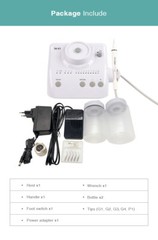 Dental Ultrasonic Piezo Scaler w/ 2 Water Bottles Handpiece for EMS Woodpecker E