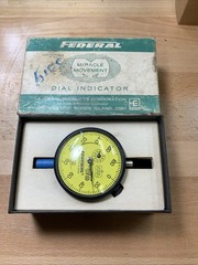MAHR FEDERAL P8I-R1 DIAL INDICATOR BORE GAGE .02MM GRADUATION FULL JEWELED