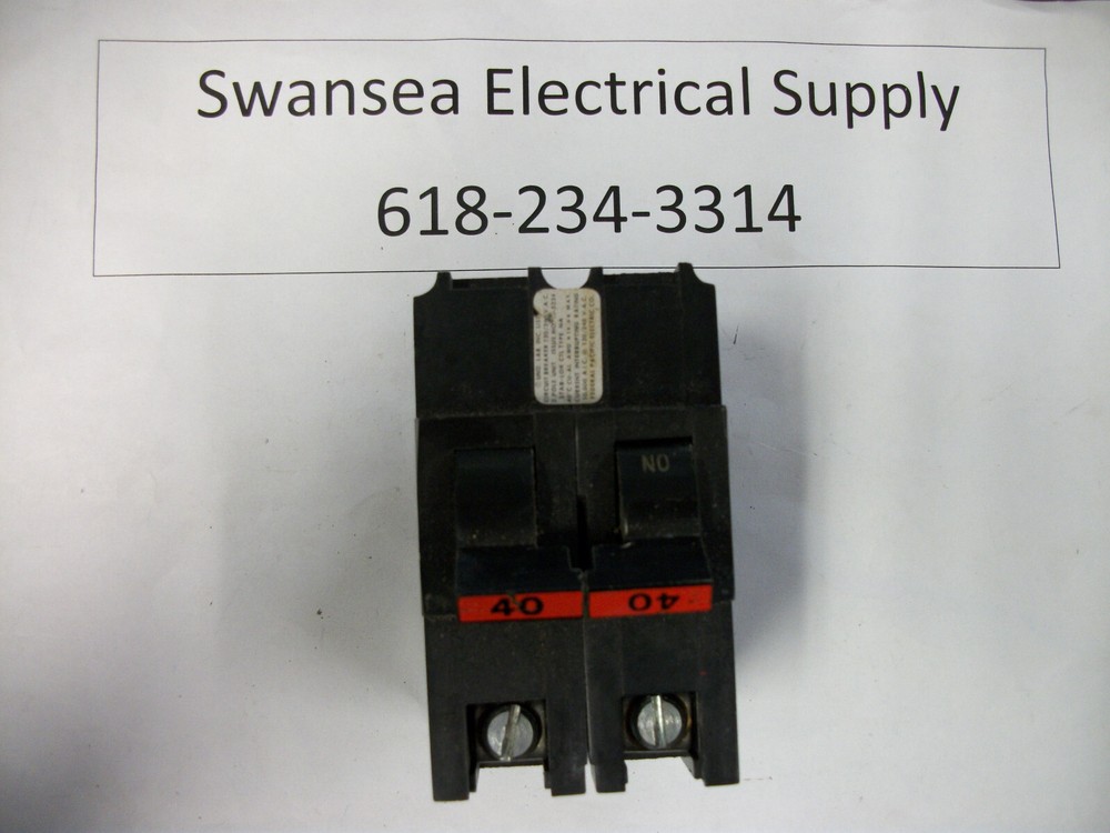 Federal Pacific NA240 40A Circuit Breaker Thick