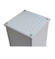 FixtureDisplays Ring Jewelry Display Stand Holds 49 Rings Bottom Storage15388