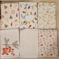 50 Poly Mailers Designer Shipping Bags Christmas Holiday Gifts Bags 10’x13