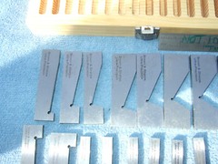 MILL ANGLE BLOCKS BROWN&SHARPE (17) 1/4*-45* MACHINIST TOOLMAKER INSPECT GRIND
